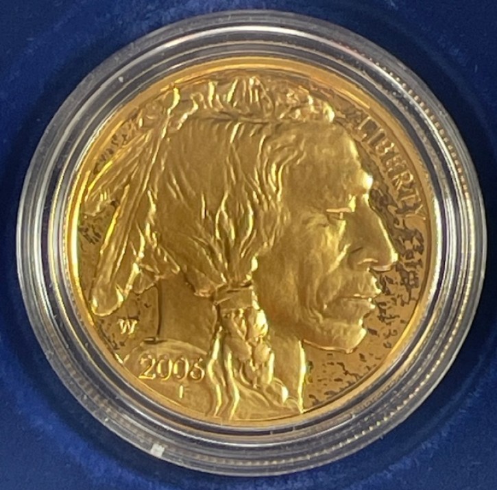 1 oz Proof Gold Buffalo in Original-Kapsel USA ( ohne Box )
