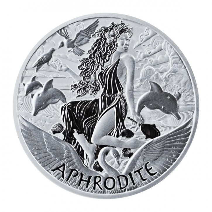 1 oz Silber Perth Mint Aphrodite BU in Kapsel - max 13.500 ( diff.besteuert nach §25a UStG )