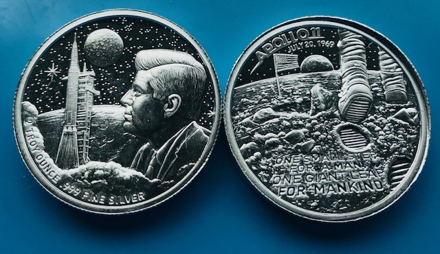 2 oz Silber USA Mix Ultra High Relief / ggf. angelaufen ( 19% Mwst )