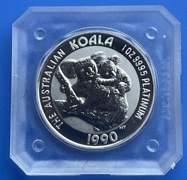 1 oz Platin Perth Mint KOALA div. Jahre ( diff.besteuert nach §25a UStG )