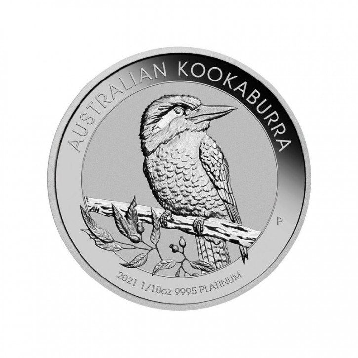 1/10 oz Platin Kookaburra 2021 - max. 15.000 ( diff.besteuert nach §25a UStG )
