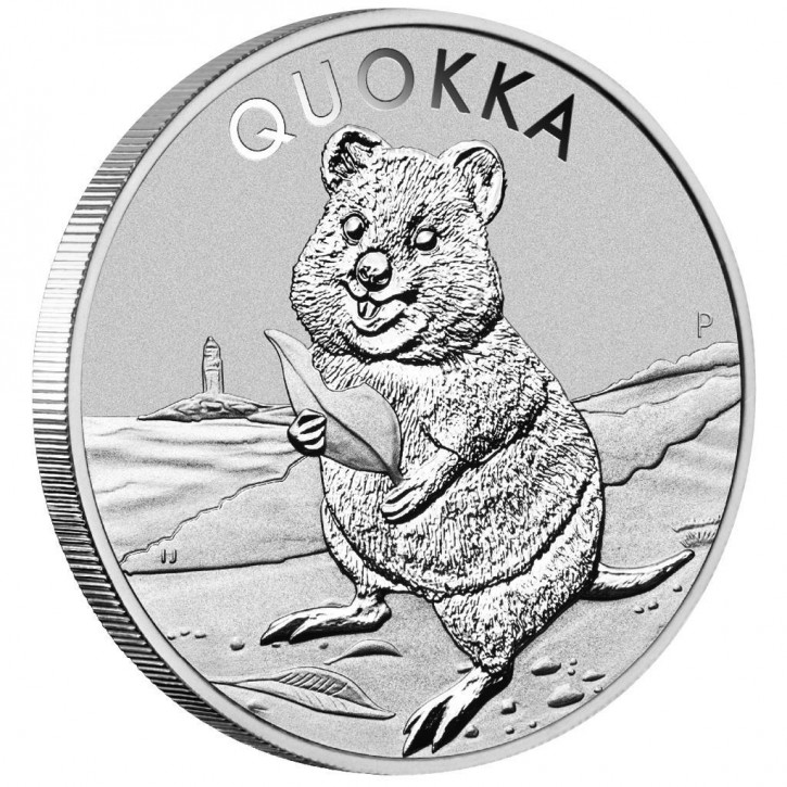 10 X 1 oz Silber Australien Perth Mint " Quokka " in Kapsel 2020 - max. 30.000 Stk ( diff.besteuert nach §25a UStG )