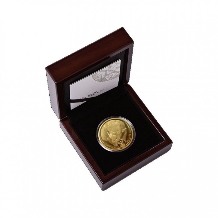 1 oz Gold Rhino Proof in Box / COA " Big Five " South African Mint - max 500