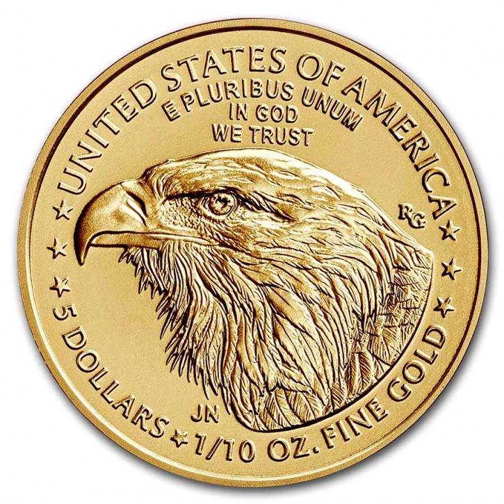 1/10 oz Gold USA American Eagle 2025- Type 2 / neues Design