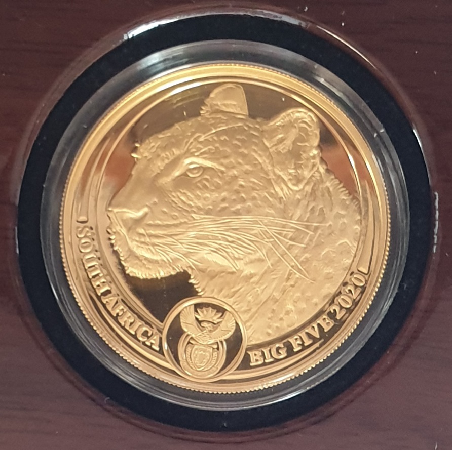 Te Serie Big Five X Oz Gold Proof In Box Coa Big Five South