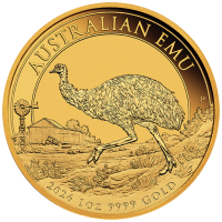 1 oz Gold Perth Mint Australian Emu 2026 in Original Kapsel