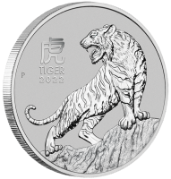 1 oz Platin Perth Mint Lunar Tiger 2022 - max 5.000 ( diff.besteuert nach §25a UStG )