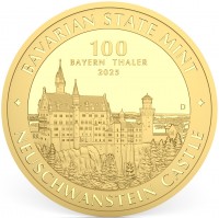 1 oz Gold Bayern Thaler ( Bayerisches Hauptmünzamt )