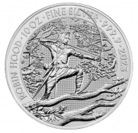 10 oz Silber The Royal Mint " Robin Hood " - ( inkl. gültiger gesetzl. Mwst )