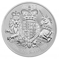 10 oz Silber Royal Mint Royal Arms 2022 in Kapsel  ( diff.besteuert nach §25a UStG )