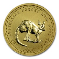 1/4 oz Gold Känguru 2006 in Kapsel