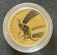 1/10 oz Gold Perth Mint Känguru 2007