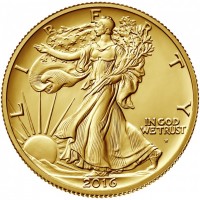 1/2 USA Gold Walking Liberty 2016 Centennial Gold Coin inkl. BOX / COA