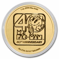 1 oz Gold Niue " Ms.PAC-MAN™ 40th Anniversary " 2021 inkl. Box / COA - max 150 Stück
