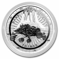 1 oz Silber Prooflike Niue " Perseverance Mars Rover " 2021 - max 10.000 ( diff.besteuert nach §25a UStG )