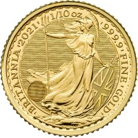 1/10 oz Gold Britannia 2022/2023 ( Neuware )