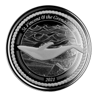 1 oz Silber St. Vincent & the Grenadines 2021 Humpback Whale - EC8 Serie ( diff.besteuert nach §25a UStG )