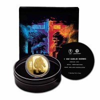 1 oz Gold Niue Kong  " Godzilla vs Kong " inkl. Box / COA - max 300