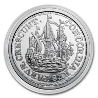 1 oz Silber Utrecht Ship Shilling - max. 10.000 ( inkl. gültiger gesetzl. Mwst )