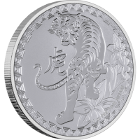 1 oz Silber Niue Lunar Tiger - max. 50.000 Stk ( diff.besteuert nach §25a UStG )