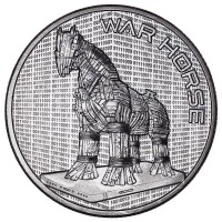 2 oz Silber 2022 Awakening Series High Relief Digital War Horse ( inkl. gesetzl. Mwst )