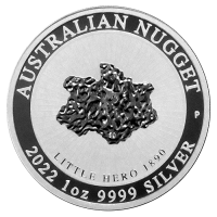 1 oz Silber Perth Mint " Nugget " - Little Hero 2022
