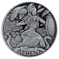1 oz Silber Perth Mint Athene Antique Finish in Kapsel - max 1.500 ( diff.besteuert nach §25a UStG )