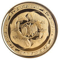 1 oz Gold Fiji 2023 " Koi " Scottsdale Mint / in Kapsel - max. 100 Stk