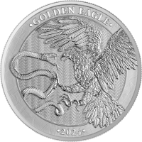 1 oz Silber Malta " Eagle " 2024 / Bullionausgabe 5 Euro Nominal ( diff.besteuert nach §25a UStG )