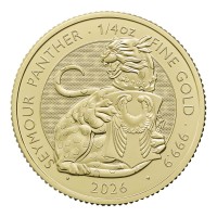 1/4 oz Gold Royal Mint / United Kingdom Tudor Beast 2026  " The Seymour Panther  "