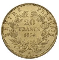5 X 20 Francs Frankreich Mix ( 5 X 5,81 Gramm Gold fein = 29,05 Gramm Gold fein )