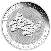 2 oz Silber Perth Mint " Nugget 2020 / Welcome Stranger " 1te Ausgabe  - max. 10.000 ( diff.besteuert nach §25a UStG )