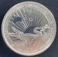 1 oz Silber ABC Mint " Crocodile "