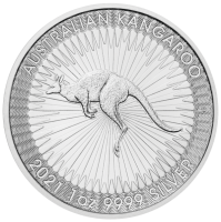 1 oz Silber Känguru / Kangaroo Perth Mint 2021/22 Neuware - LZ ca. 3 Wochen ( diff.besteuert nach §25a UStG )