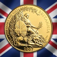 1/4 oz Gold Grossbritannien Britannia 2007