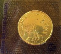 1 oz Gold Buffalo USA / US Mint 2015 in Folie