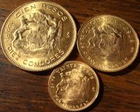 1 oz Gold Chile - 20,50,100 Chile Pesos
