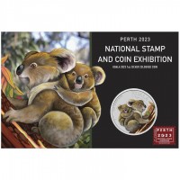 1 oz Silber Color Koala 2023 im Blister ( Perth National Stamp and Coin Exhibition ) - max. 2.000 ( diff.besteuert nach §25a UStG )