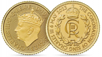 1/10 oz Gold Royal Mint Coronation of Charles III - 6 May 2023
