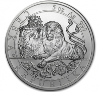 5 oz Silber Czech Lion 2019 - max. Mintage 500 ( diff.besteuert nach §25a UStG )