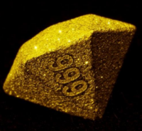 2 Stück : 2 X 3.75 Gramm Gold Korea Gold Diamond inkl. COA
