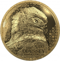 1 oz Gold " The Odyssey - Bateleur Eagle 2025 " inkl. der Box South African Mint und COA ( max. 500 Stk )