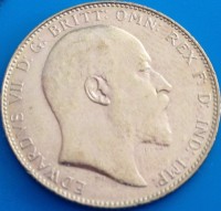 1/2 Pfund Half Sovereign Edward VII diverse Jahre ( 3,66 Gramm Gold fein )