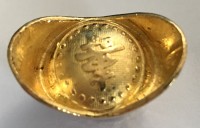 0.5 oz Gold Yuan Bao / Sycee ( 999 Gold )