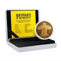 1 oz Gold Congo / Kongo 2022 " Gorilla " Scottsdale Mint / in Kapsel / Box - max. 100 Stk