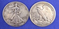Half Dollar USA Liberty 1916-47 ( 0,3575 oz Silber fein )