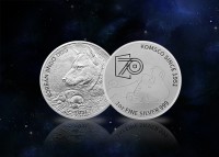 1 oz Silber Südkorea Jindo - 70 Jahre Anniversary Komsco
