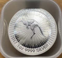 1 oz Silber Känguru / Kangaroo Perth Mint gute Qualität / aus versiegelten Tubes / div. Jahre  gute Qualität ( diff.besteuert nach §25a UStG )