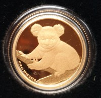 1/10 oz Gold Perth Mint " Koala 2009 Proof " in Kapsel/Box + COA