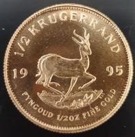 1/2 oz Gold Krügerrand 1995